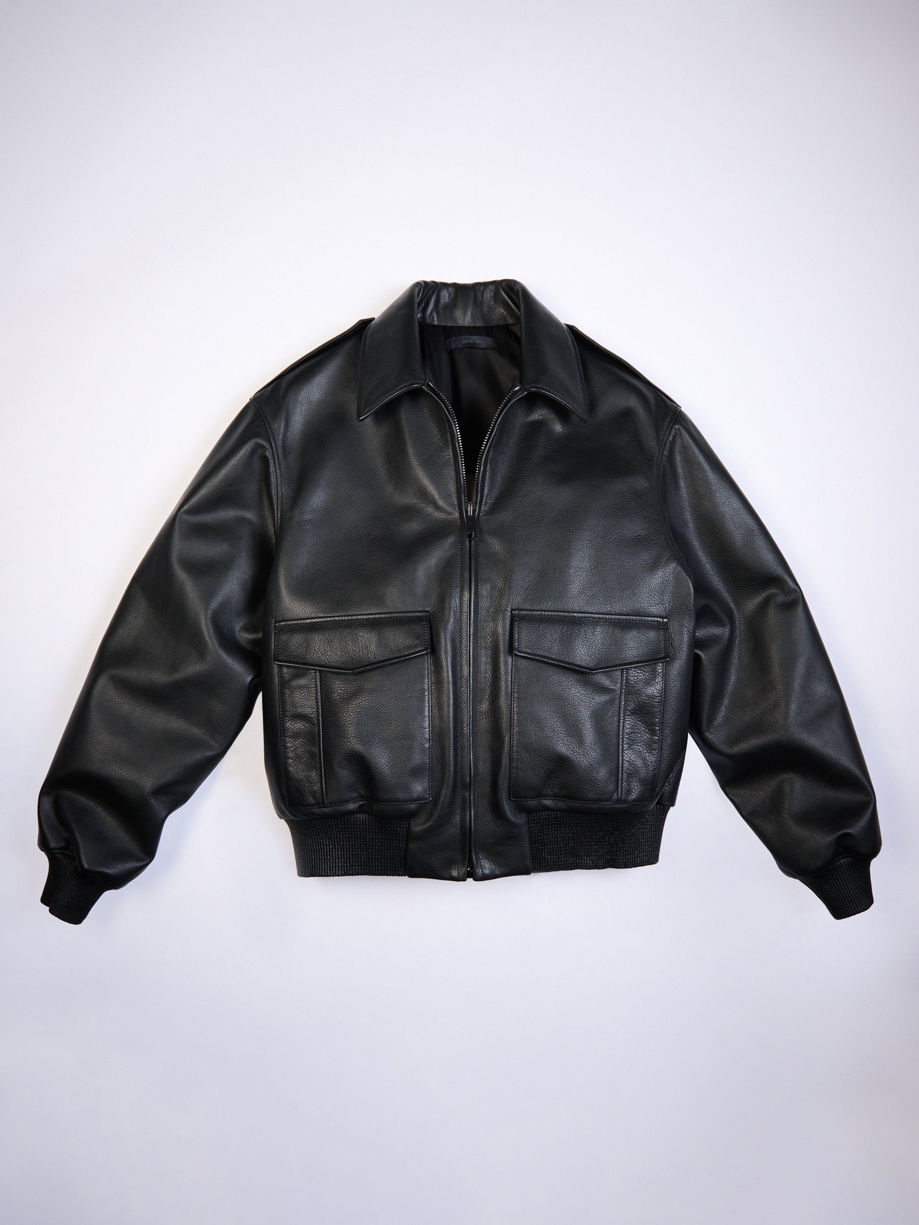 ジャケット・アウター Flight leather jacket TYPE K-6 Men Air Force A2 Leather Flight Bomber Jacket Genuine
